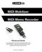 MIDI Mobilizer. Advanced Guide