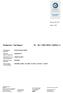 Prüfbericht / Test Report Nr. / No. 11383-16916-1 (Edition 1)