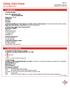 Safety Data Sheet. acc. to OSHA HCS. Page 1/7 Printing date 12/28/2015 Reviewed on 12/28/2015. * 1: Identification