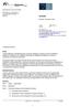 Circular. Brussels, 4 December 2012. Compliance function. Prudential policy and financial stability. NBB_2012_14 Pagina(s): 24.
