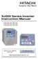 SJ200 Series Inverter Instruction Manual