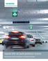siemens.com/mobility Sipark SSD car park guidance system Professional solution designed to industrial standard