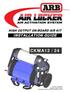 HIGH OUTPUT ON-BOARD AIR KIT INSTALLATION GUIDE CKMA12 / 24. Part No. 2102MA12 Revision Date 15/07/09 Copyright 2007 by ARB Corporation Limited