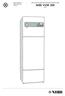 MOS GB 0821-4 NIBE VVM 300 511815 INSTALLATION AND MAINTENANCE INSTRUCTIONS NIBE VVM 300 230 V LEK VVM 300 -2 2