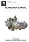 WORKSHOP MANUAL 50CC ENGINE HORIZONTAL LIQUID-COOLED CYLINDER