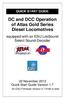 DC and DCC Operation of Atlas Gold Series Diesel Locomotives