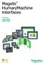 Magelis Human/Machine Interfaces