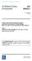 INTERNATIONAL STANDARD