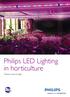 Philips LED Lighting in horticulture