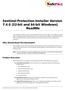 Sentinel Protection Installer Version 7.4.0 (32-bit and 64-bit Windows) ReadMe