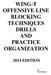 WING-T OFFENSIVE LINE BLOCKING TECHNIQUES DRILLS AND PRACTICE ORGANIZATION 2014 EDITION