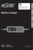 Battery charger. Art.no Model 18-2692 CB5-5L-BS1 ENGLISH SVENSKA NORSK SUOMI. Ver. 201209 Original instructions