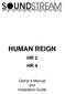 HUMAN REIGN HR 2 HR 4