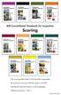 Scoring. AIB Consolidated Standards for Inspection. The scoring described in this booklet supersedes. all previous scoring methods used in all AIB