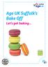 Age UK Suffolk s Bake Off Let s get baking...