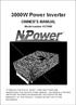 3000W Power Inverter