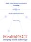 Health Policy Advisory Committee on Technology