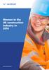 Women in the UK construction industry in 2016