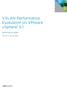 VXLAN Performance Evaluation on VMware vsphere 5.1
