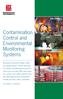 Contamination Control and Environmental Monitoring Systems