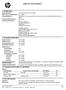 SAFETY DATA SHEET. This product is a toner preparation that is used in HP LaserJet 4/4 Plus/4M/4M Plus/5/5M series printers.