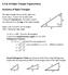 4.3 & 4.8 Right Triangle Trigonometry. Anatomy of Right Triangles