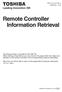 Remote Controller Information Retrieval