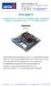 Secu6 Technology Co., Ltd. Industrial Mini-ITX Intel QM77 Ivy Bridge Mobile Motherboard Support 3 rd Generation Core i7 / i5 / i3 Mobile Processor