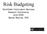 Risk Budgeting. Northfield Information Services Newport Conference June 2005 Sandy Warrick, CFA