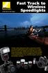 Fast Track to Wireless Speedlights