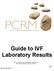 Guide to IVF Laboratory Results