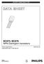 DATA SHEET. BC875; BC879 NPN Darlington transistors DISCRETE SEMICONDUCTORS. Product specification Supersedes data of 1999 May 28.