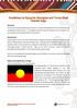 Guidelines for flying the Aboriginal and Torres Strait Islander flags