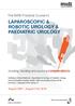 LAPAROSCOPIC & ROBOTIC UROLOGY & PAEDIATRIC UROLOGY