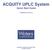 ACQUITY UPLC System Quick Start Guide