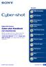 Cyber-shot Handbook DSC-W80/W85/W90. Table of contents. Index VCLICK!