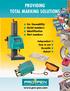 PROVIDING TOTAL MARKING SOLUTIONS