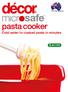 Cold water to cooked pasta in minutes