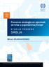 SRBIJA. Pomoćne strategije za oporavak od krize u jugoistočnoj Evropi. Mihail ARANDARENKO STUDIJA PROCENE. International Labour Organization