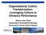 Organizational Culture Transformation: Leveraging Culture to Enhance Performance