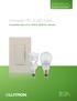 Dimmable CFL & LED bulbs