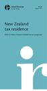 New Zealand tax residence