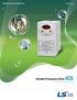www.lsis.com Variable Frequency Drive ic5 0.4~2.2kW (0.5~3HP) 1 Phase 200-230Volts