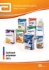 Sortiment prípravkov 2013. Klinická enterálna výživa Abbott Nutrition