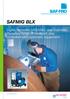 SAFMIG BLX. Digital controlled MIG/MAG step machines. Complete range of intelligent step controlled semi-automatic equipment. www.saf-fro.