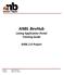 ANBL BevHub Listing Application Portal Training Guide. ANBL 2.0 Project