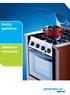 Quality appliances. Suitable for every taste.