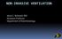 NON-INVASIVE VENTILATION. Jason C. Brainard, MD Assistant Professor Department of Anesthesiology