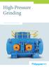 High-Pressure Grinding. Specialists in High-Pressure Comminution
