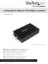 Composite/S-Video to VGA Video Converter